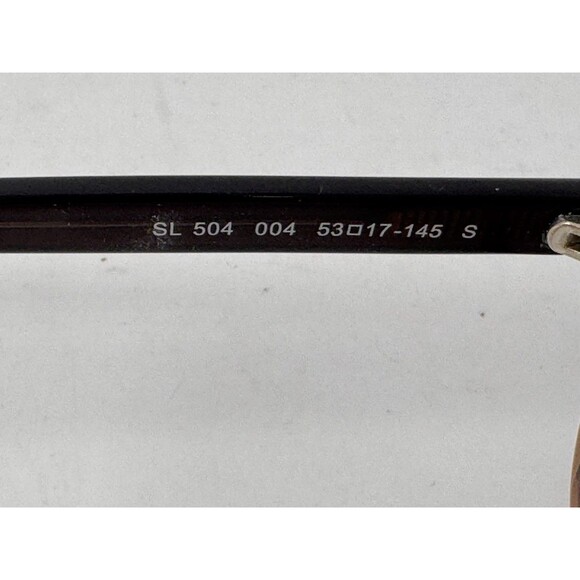 Saint Laurent SL504 004 Eyeglass Frames Only 53-17-145 Brown Fade Italy main image 13